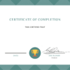 Certificate template